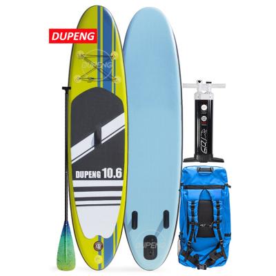 China Paddle Board Aufblasbare SUP Boards Customized 305cm/320cm/335cm S Drop Stitch PVC ISUP Inflatable Stand Inflatable Paddle Board for sale