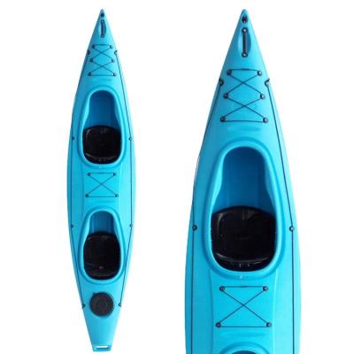 China LDPE 400CM Twiner Kayak Sit In Tandem Kayak for sale