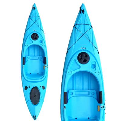 China LLDPE 308CM SIT IN KAYAK One Person Polyethylene Kayak for sale