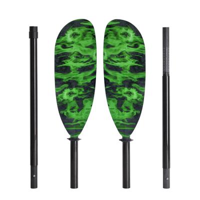 China Fully Customized Wooden Adjustable Carbon Grain Kayak Paddle Light Weight Carbon Fiber Axle Colored Adjustable Carbon Grain Blade 2 Pieces 4 Pieces Carbon Kayak Paddle for sale