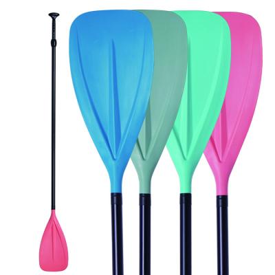 China Customized Color To Match Brand Color OEM SIP PACKAGE PALETTE 3 Piece Alu Alu Shaft Nylon Blade Aluminum Adjustable Stand Up Paddle for sale