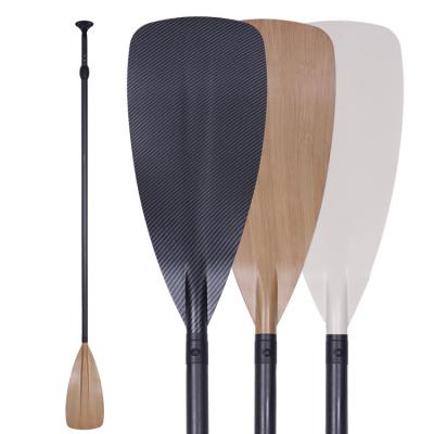 China Colorful Printed Carbon SIP Light Paddle 4 Piece Wood Grain Blade Luxury Carbon Fiber 2 IN 1 STAND UP PADDLE for sale