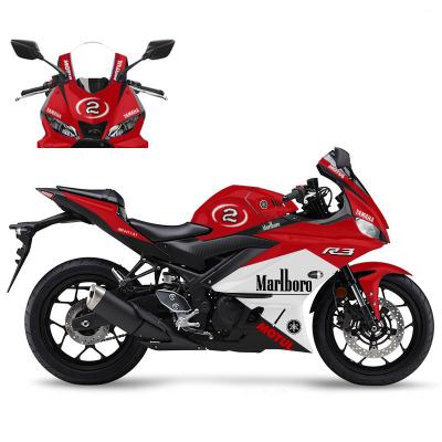 China for yamaha r3 motorcycle sticker decoration fuel tank sticker 3M stickerwaterproof stickers accessories for yamaha r3 for sale