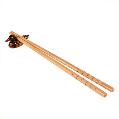 China Sustainable High Quality Natural Bamboo Wooden Shape Bamboo Gourd Chinese Reusable Chopsticks for sale