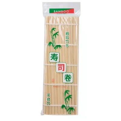 China Factory Wholesale Natural White Skin Roll Roll Stored Bamboo Seaweed Rice Roll Mold Japanese Blind Bamboo Sushi Tool for sale