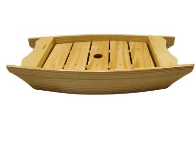 China 2022 Sustainable High Quality and Eco-friendly Best Seller Sushi Tools Wooden Sushi Boat Set for sale