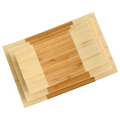 China Viable Hot Sale High Quality Wholesale Rectangle Flat Color Sushi Dishes Bamboo Mixed Set for sale