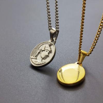 China Simple Centurion Pendant Necklace Gold Vintage Top Quality Best Price Pendant Necklace for sale