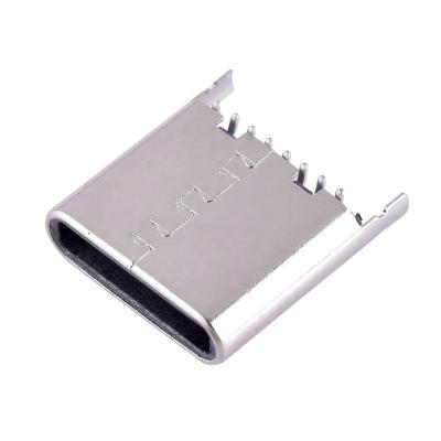 중국 USB Type-C Male 16 Pin Vertical Mount 180 Degree SMT TYPE-C-M-16-7.2 판매용