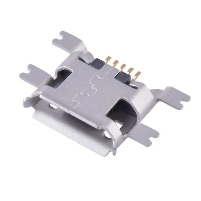 中国 Sink Micro USB 5 Pin Female Connector CQ-MUB-CB07S 0.7mm 販売のため