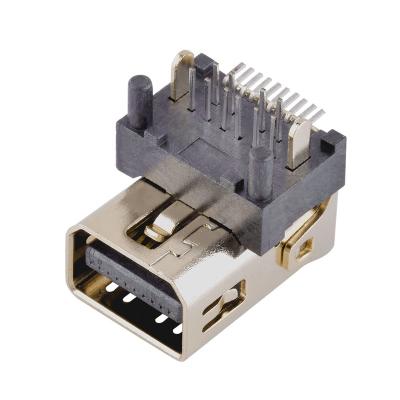 中国 Mini Displayport Connector 20 Pin Shell Plating MINI DP03 販売のため