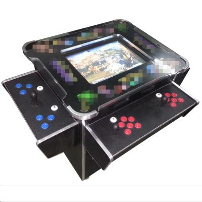 China Wooden MDF 3 Sides, 2 Player Cocktail Tabletop Game Machine Arcade with Trackball (1162 in 1) - XL-CG0202 for sale