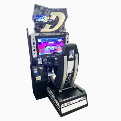 China Support 1P Or Fight 2P Game Initial Car D8 Car Racing Simulator Game Machine Visual Arcade Game Set for sale