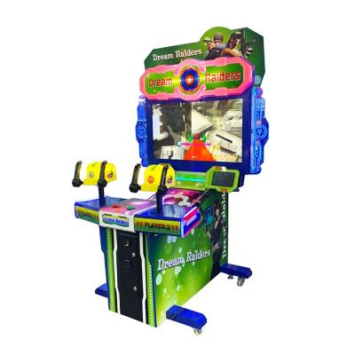 China Game Machine Lu Xing Dream Raiders Shooting Game Machine Gun Shooting Video Games for sale