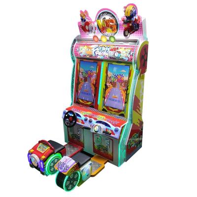 China Support 1P game individually or 2P play together Lu Xing New design imagination racing machine car and engine combination powered game for kits for sale