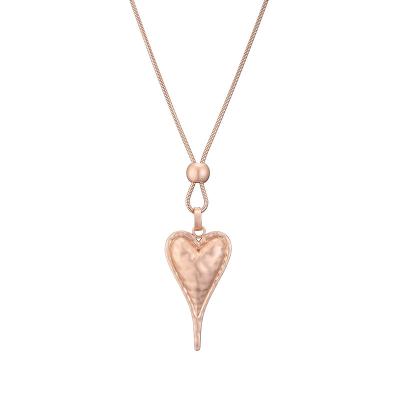 China CLASSIC Special Design Heart Necklace 925 Necklace Yiwu Jewelry Heart Shaped Pendant Copper Wholesale for sale