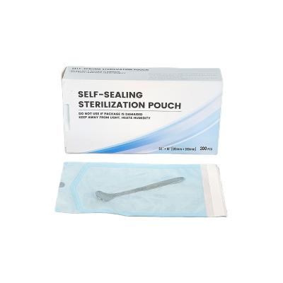 China Disposable high quality medical dental flat pouch for surgical instruments for sale