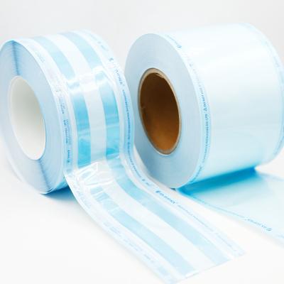 China Hospital Disposable Medical Consumables Heat Sealing Gussted Roll Pouch For Dentistry for sale