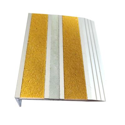 China Modern Manufacturer Aluminum Alloy Floor Edging Cheap Anti-slip Laminate Stair Flair for sale