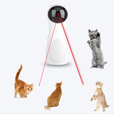 China 2021 Hot Sales Viable Interactive Smart Teasing Electronic Products Cat Laser Toys Automatic Pet Handheld Fashion Funny Pet LED Toys for sale