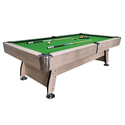 China Indoor Sports Game Table 8FT/9FT Indoor Sport Game 25mm Slate 3-Pieces Nine-Ball Pool Table for sale