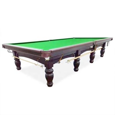 China Pocket manufacturer OEM leather billiards table 12ft pool table for cheap sales for sale