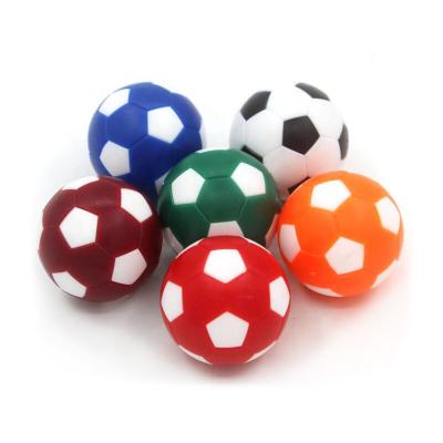 China Soccer Table Replacement Set 32mm Attractive Colorful ABS Plastic Soccer Table Balls Soccer Table Game Accessory for sale