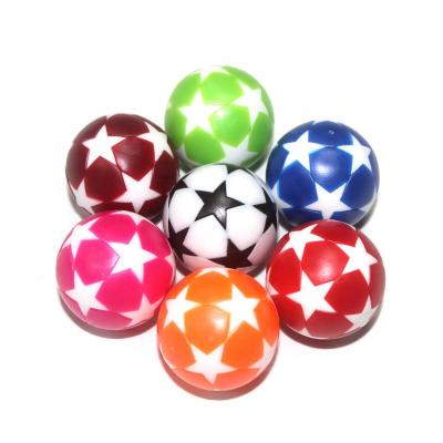 China Soccer Table Replacement Set Beautiful Colors And Accessory Design 32MM Diameter Soccer Table Ball Foosball Table Replacement for sale