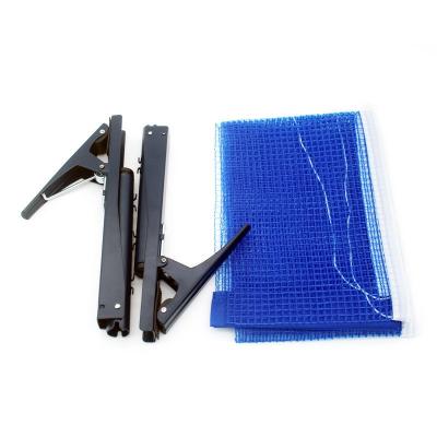 China Commercial Cheap Price Ping Pong Accessaries Table Tennis Net Set With 2 Clips for sale