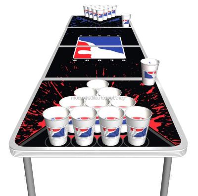 China Beer Pong Folding High Quality Aluminum Folding Party Table for sale