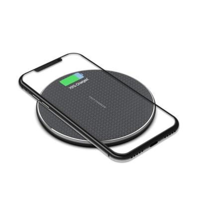 China Qi Q25 10w Fast Wireless Radio Charger Portable Fast Charging Mobile Phone Charger For Iphone X Xr 11 max pro For Samsung S9 S10 S20 ultra for sale