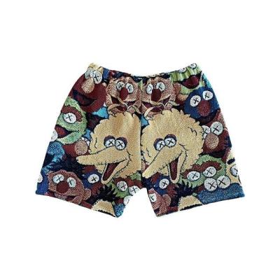 China Breathable 2022 New Summer Printed Shorts Popular Amazon Style Custom Made Tapestry Shorts Covering Shorts Men for sale