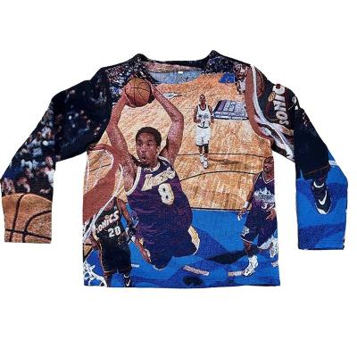 China Plus Size Breathable Custom Made Top Men Designer Hoodies Pullover Kobe Tapestry Crew Neck Sweater for sale