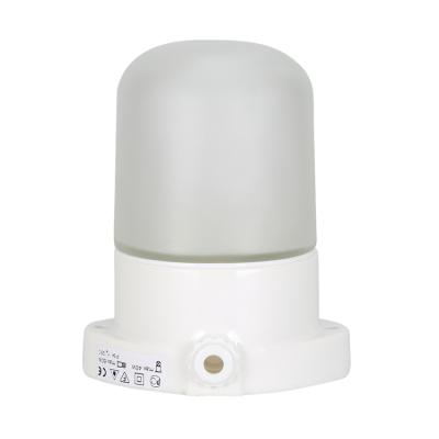 China Safety E27 Vintage Ceramic Sauna Lamp For Bathroom Ceramic Wall Lamps for sale