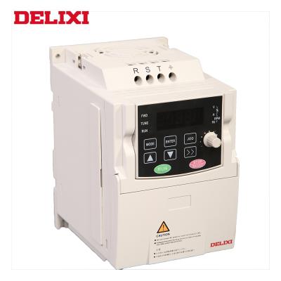 China DELIXI CDI-EM60G1R5S2 1.5kw 220V AC Frequency Inverter VFD AC Drive 215*153*208mm for sale