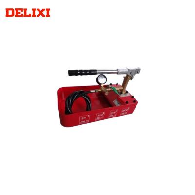 China Building Industry Testing Equipment DELIXI DLX-ZD50 Energy Saving Plumbing Tool Kit Pressure Test Machine For Fire Extinguisher for sale