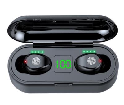 China Wholesale F9 Waterproof Smart Tech Stereo Touch Control Wireless BT 5.1 Earphone en venta