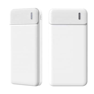 China New Products 2022 Black White Outdoor Power Bank 10000 MAH Fast Charge For Mobile Phone Airpods for sale