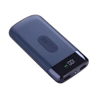 China Portable Wireless Charger Powerbank Dual Output Power Bank 10000mah à venda