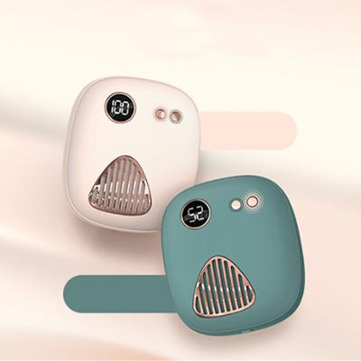 China Temperature Display Usb Hand Warmer Power Bank Mobile Power Massage Flashlight 5000mah Hand Warmer zu verkaufen