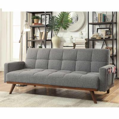 China JHC-2133GY Sofa Futon mit Leinen in grauer Farbe zu verkaufen