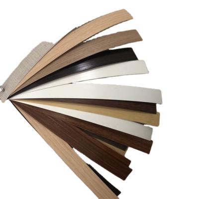 China Furniture grade wholesale plastic PVC edgeband edge strip for particleboard PVC edge banding. for sale