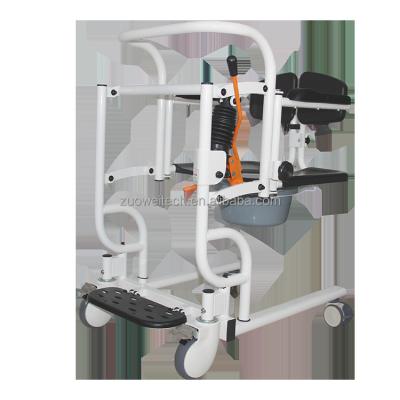 China 2.0 Steel Pipe + ABS Factory Disable Thick Elderly Steel Pipe + ABS Factory Disable Hydraulic Lift Chair Bath Chair Shower Chair Movement Motion Transfer Lift Chair for sale