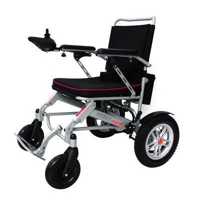 China Hot Sale Aluminum Folding Handicapped Electric Power Wheelchair Motorized Wheelchair Power Chair for sale