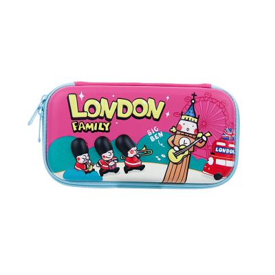 China Fashion Tourist Souvenir\Comfortable\Durable Pencil Bag Cardboard London Family Theme Original Design SS-WJ5001-1 Customize Stationery Pencil Bag for sale