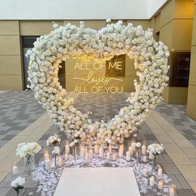 China Plug Powered Custom Neon Marquee Light Up Letters for Wedding Party Will You Marry Me for sale