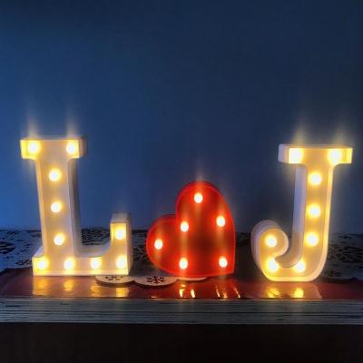 China Stainless Steel Mini Wedding LED Marquee Letters Light for Home Decor Party in Hotels for sale