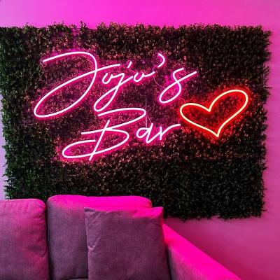 China Custom LED Neon Sign Party Verjaardag gunsten Voor Muur Roze Kamer Decoratie Gelukkige verjaardag Neon Bar Borden Te koop