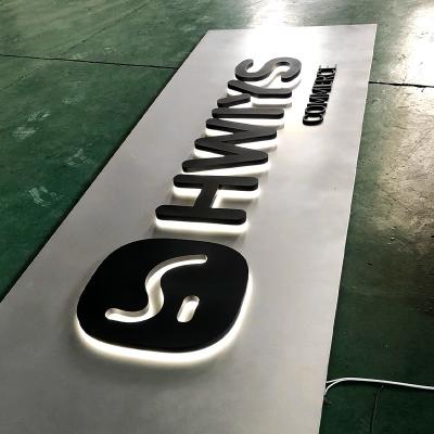 China Werbung Eingangsspannung 12 V Led Beleuchtete Logo-Schilder Nachgrundbeleuchtung Briefschilder 3D-Briefe Led-Schildlicht zu verkaufen