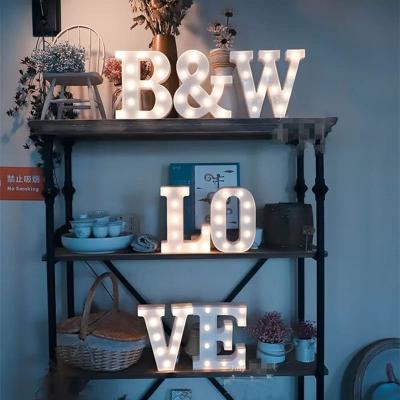 China Plug Power Supply Decoração Led Marquee Letters 2ft 3ft 4ft 5ft Giant Light Up Numbers à venda